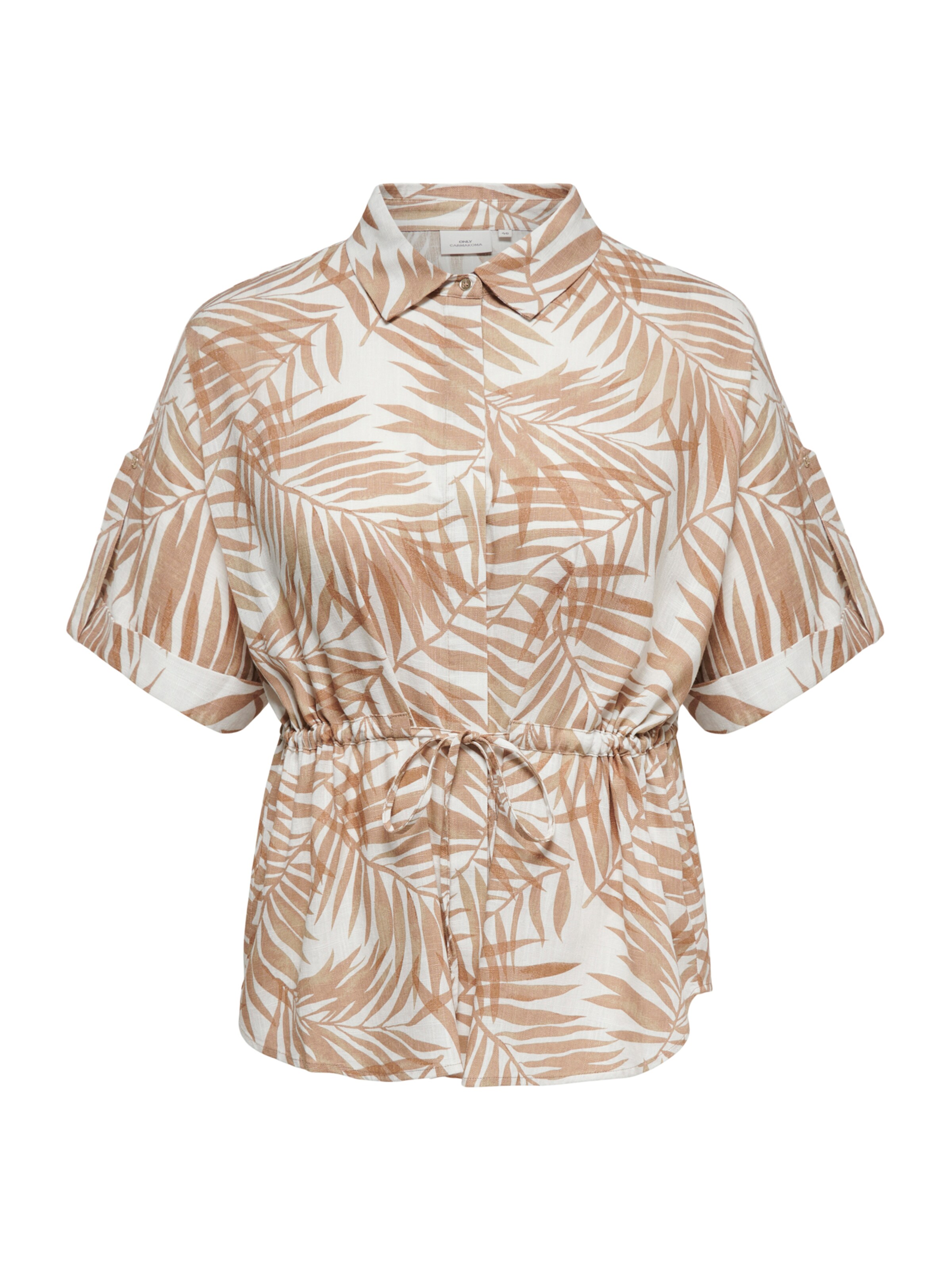 Chemisier 'CARSIESTA' ONLY Carmakoma en blanc : devant