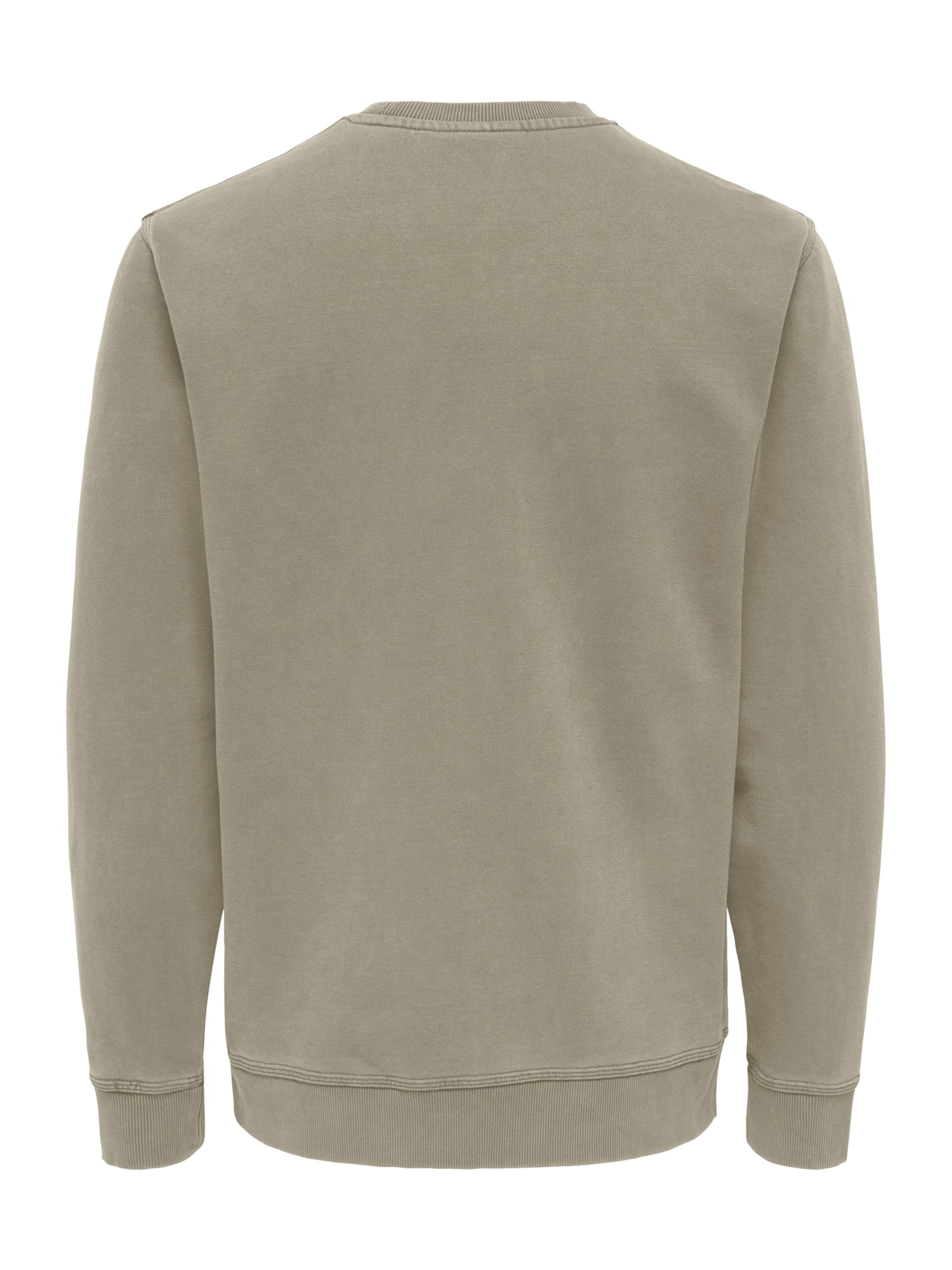 Bluză de molton 'ONSBROCK' de la Only & Sons pe gri: spate