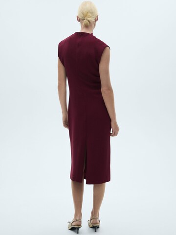 MANGO Jurk 'Gante' in Rood