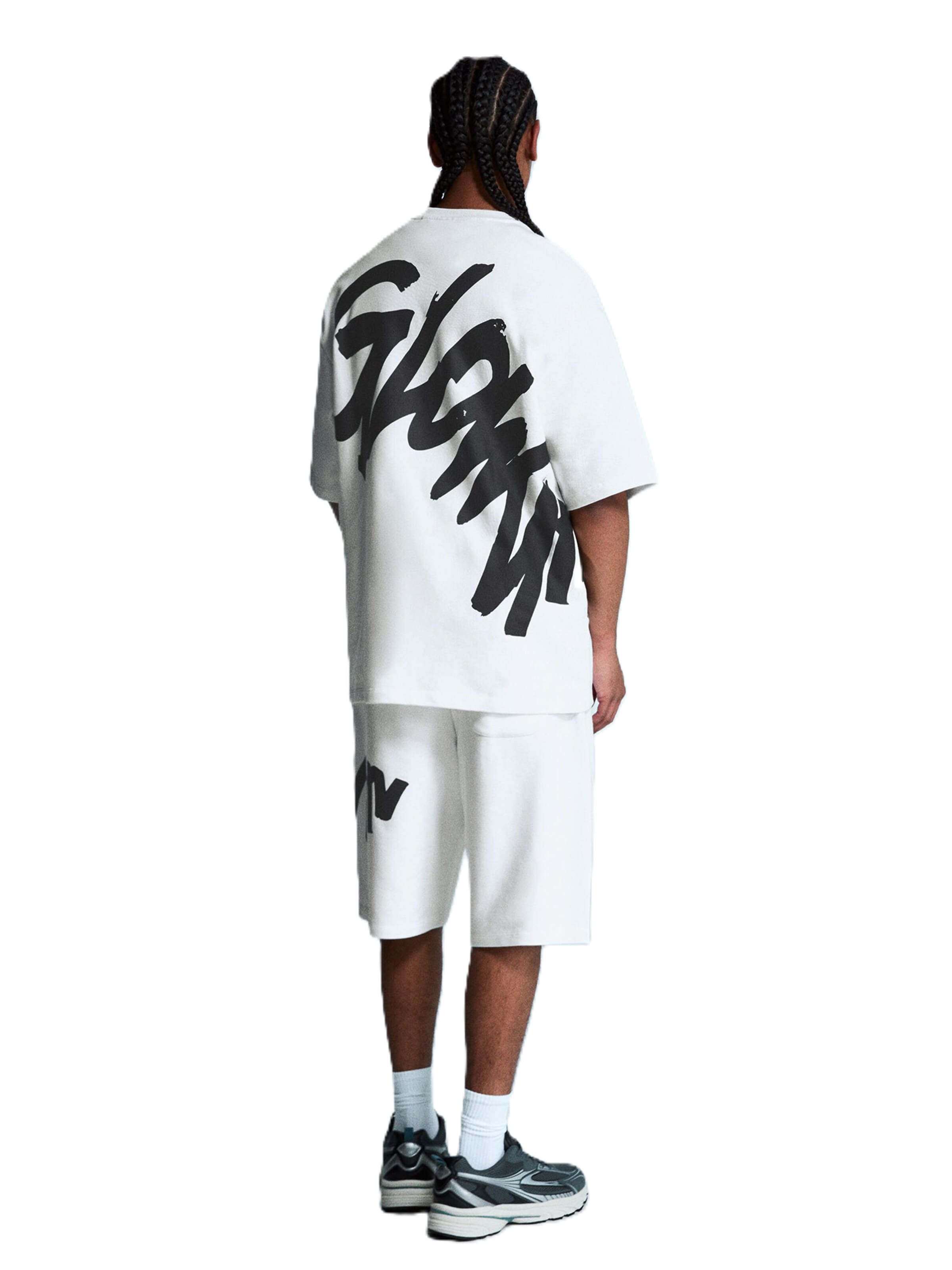 Bershka T-Shirt in Weiß