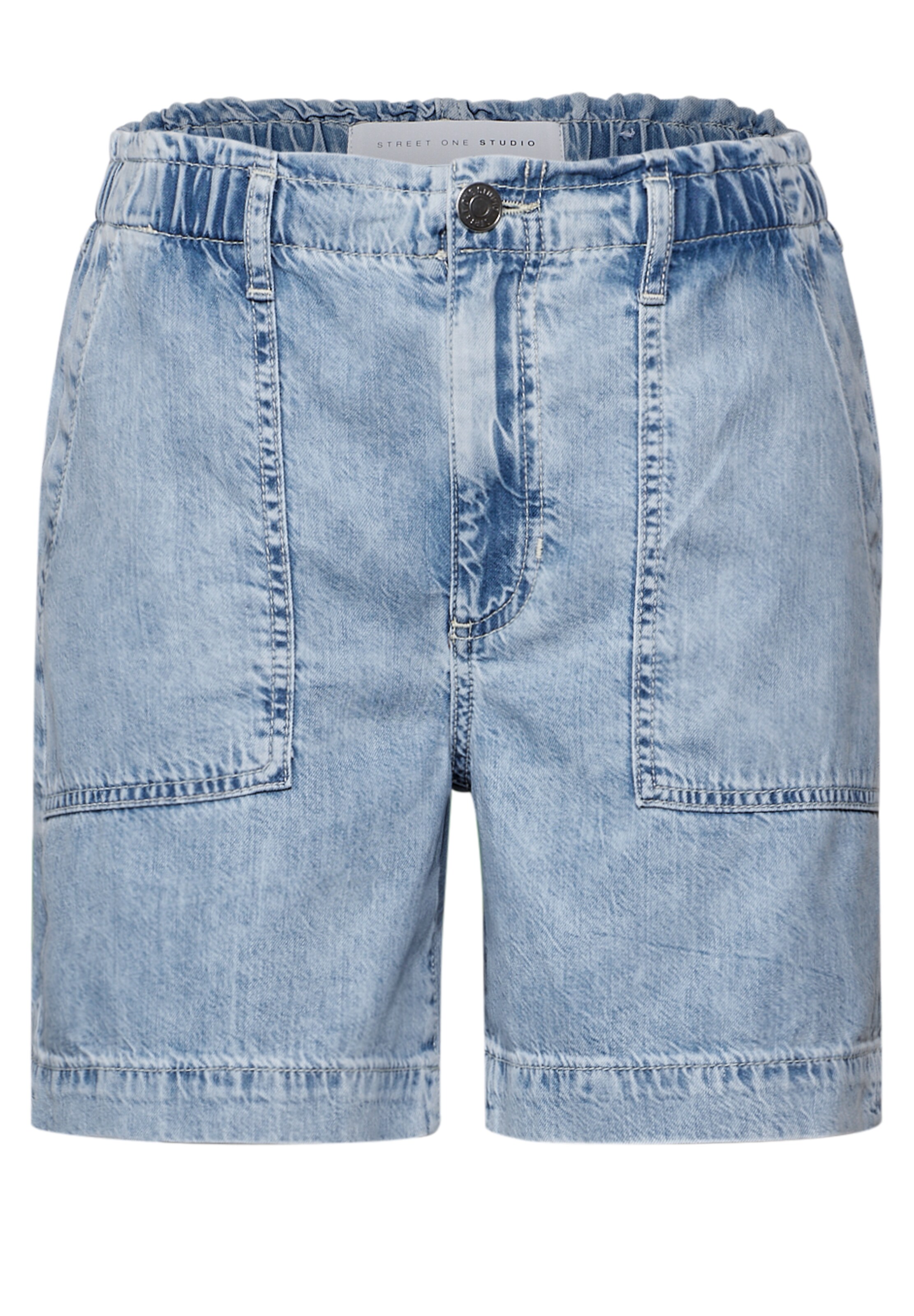Street One Studio Loose fit Jeans in Blue: front