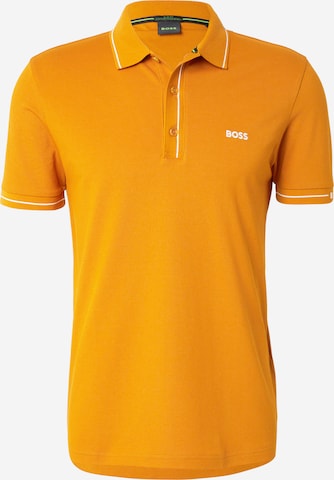 BOSS Green Paita 'Paule' värissä keltainen: etupuoli