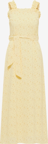 MYMO Summer Dress in Yellow: front