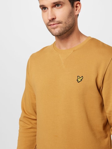 Lyle & Scott Sweatshirt i gul