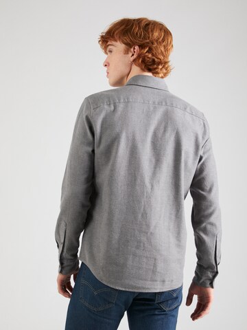 Abercrombie & Fitch Regular Fit Hemd in Grau