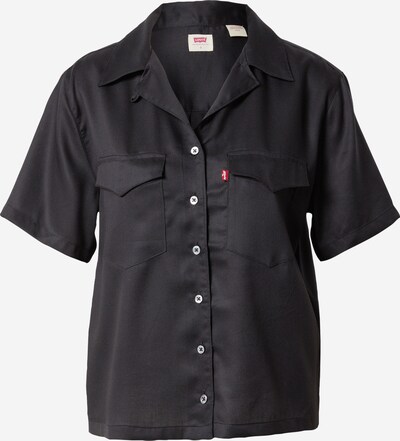 LEVI'S ® Bluse 'Ember Short Sleeve Bowling Shirt' in schwarz, Produktansicht