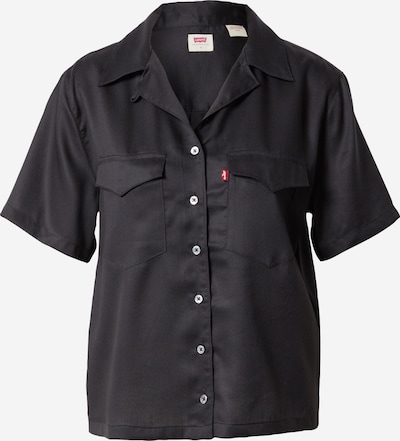 LEVI'S ® Blūze 'Ember Short Sleeve Bowling Shirt', krāsa - melns, Preces skats