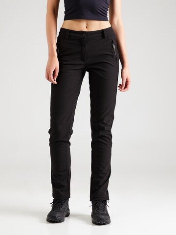 regular Pantaloni per outdoor 'Argonia' di ICEPEAK in nero: frontale