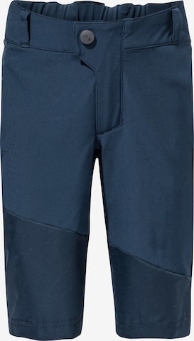 VAUDE Regular Workout Pants 'Moab' in Blue: front