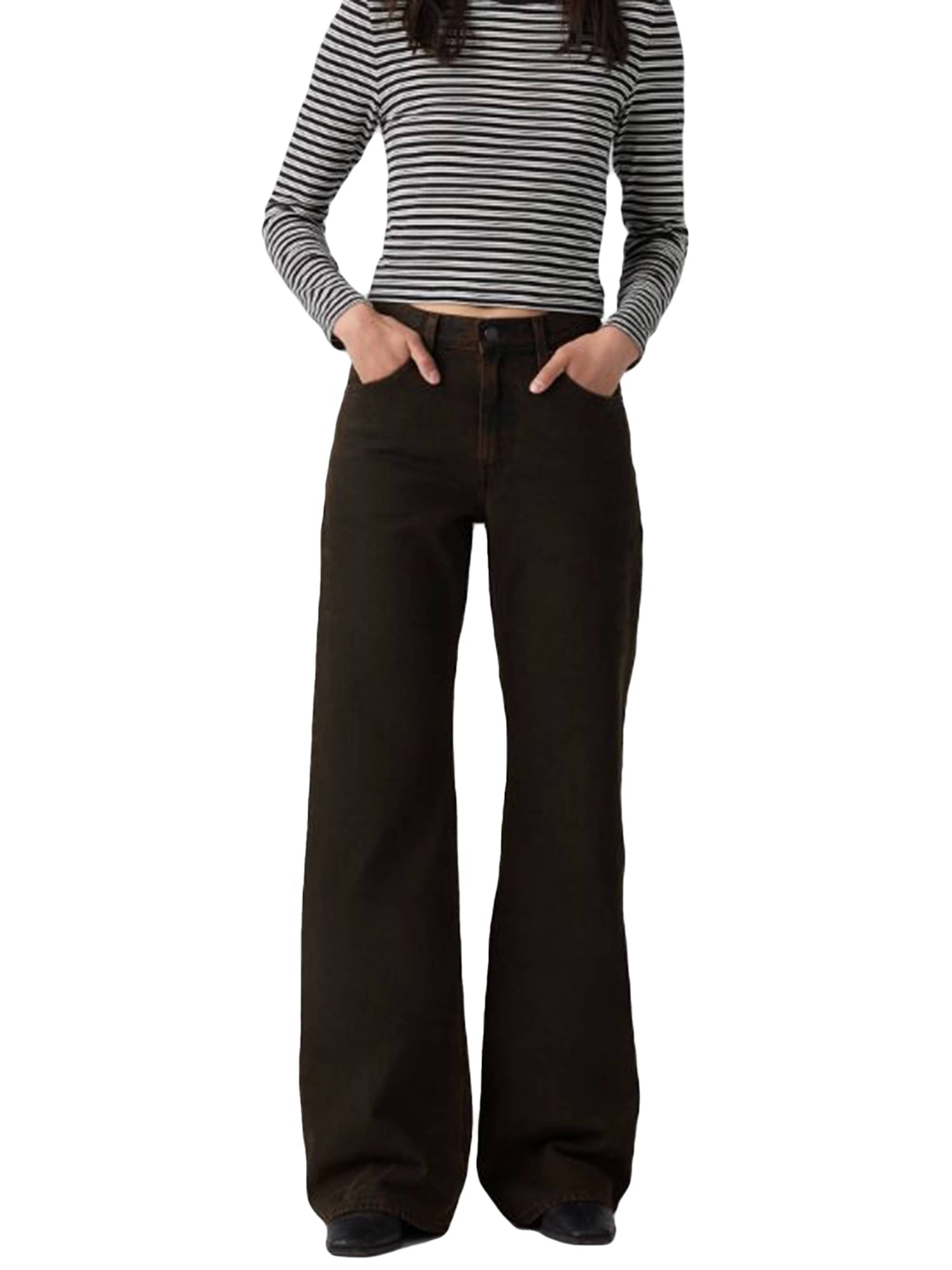 LEVI'S ® Baggy Jeans 'LOOSE BOOT OVER A CUP PSK' in Bruin: voorkant