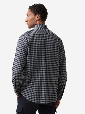 BOGNER Regular fit Button Up Shirt 'Timt' in Blue