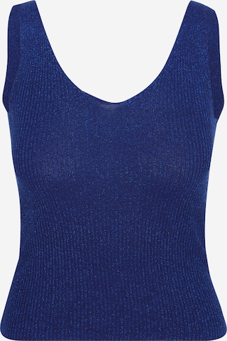 JDY Knitted Top in Blue: front