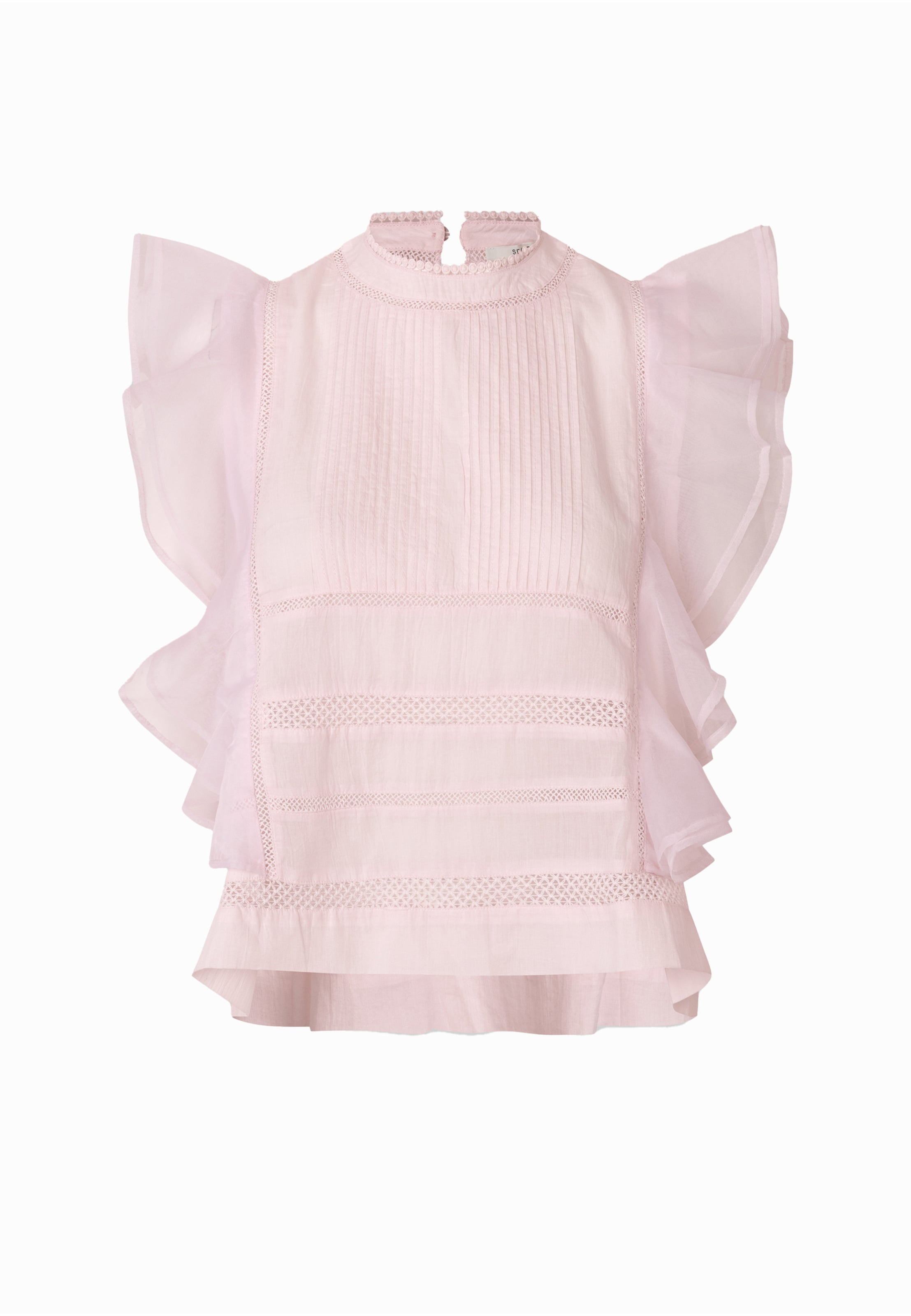SECOND FEMALE - Blusa 'Kristel' em rosa: frente