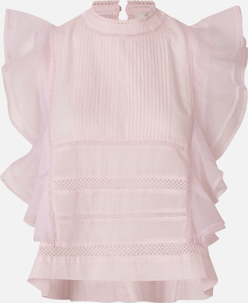 SECOND FEMALE - Blusa 'Kristel' em rosa: frente