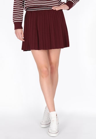 DreiMaster Maritim - Falda en rojo