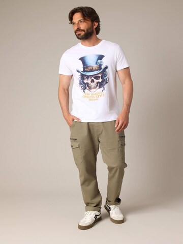 T-Shirt 'Dandy' Deeluxe en blanc
