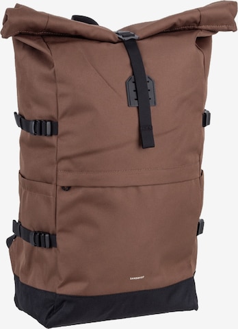 SANDQVIST Backpack in Brown: front