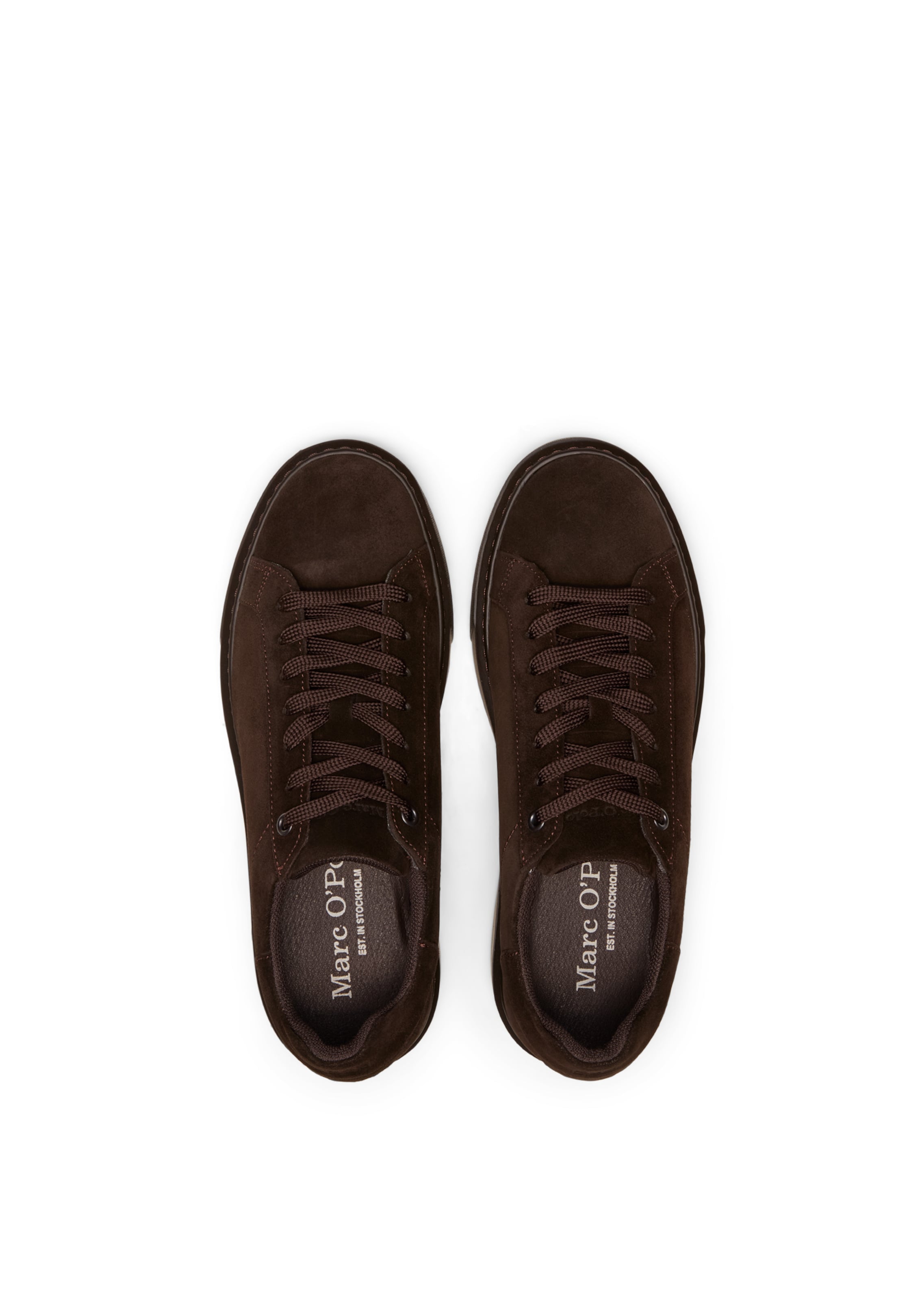 Marc O'Polo Sneakers laag 'Cedric ' in Bruin