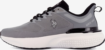 US POLO ASSN. - Zapatillas deportivas bajas 'Spritz' en gris: frente