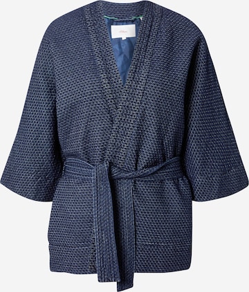 Kimono s.Oliver en bleu : devant