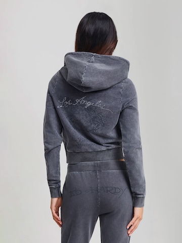 Ed Hardy - Sudadera con cremallera 'Stay True' en negro