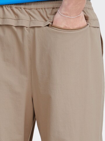 Loosefit Pantaloni 'Franco ' di The Jogg Concept in beige