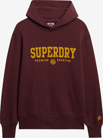 Superdry & Co Sweatshirt 'Code' i rød: forside