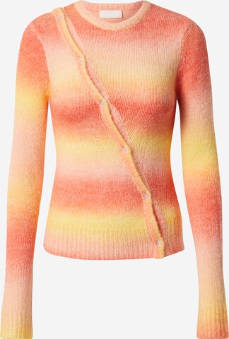 LeGer by Lena Gercke Knit cardigan 'Elisha' in Yellow: front