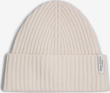 Marc O'Polo Beanie in Beige: front