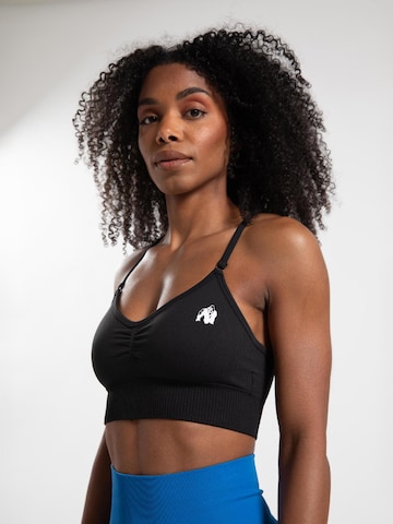 Gorilla Wear Bralette Sports bra 'Olivia' in Black: front