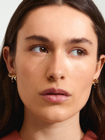 Pilgrim Earrings 'Cassian' in Gold: front