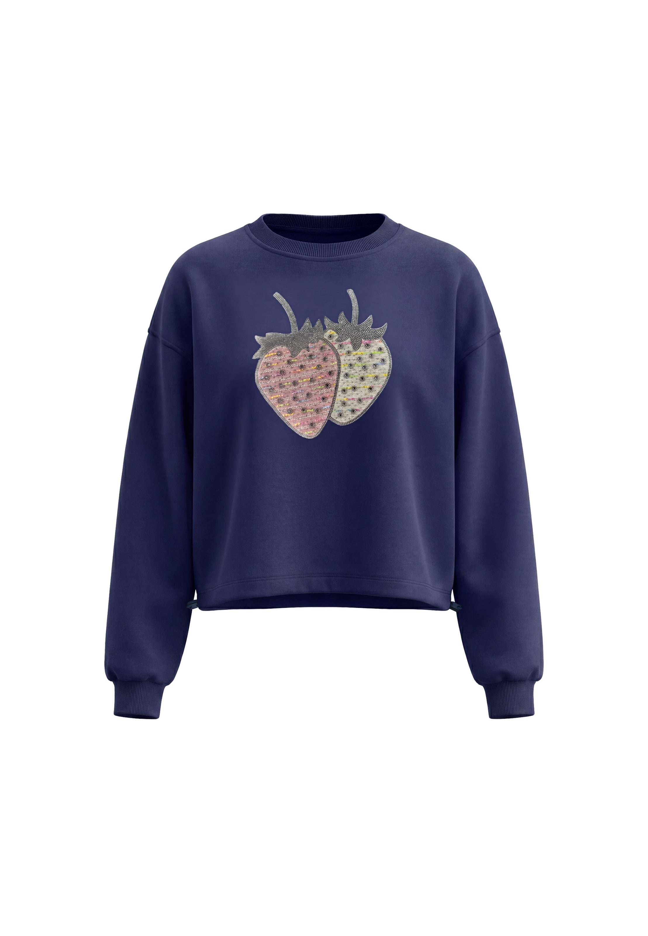 Sweat-shirt MYMO en bleu : devant