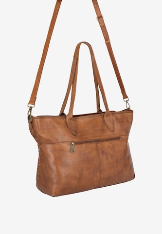 DreiMaster Vintage Shopper 'Takelage' in Bruin