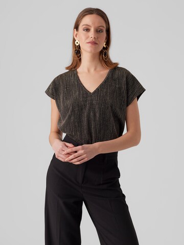 VERO MODA Bluse 'ELMA' in Gold: Vorderseite