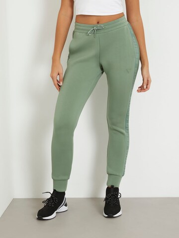 GUESS Tapered Pants in Green