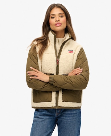 Veste mi-saison Superdry en beige
