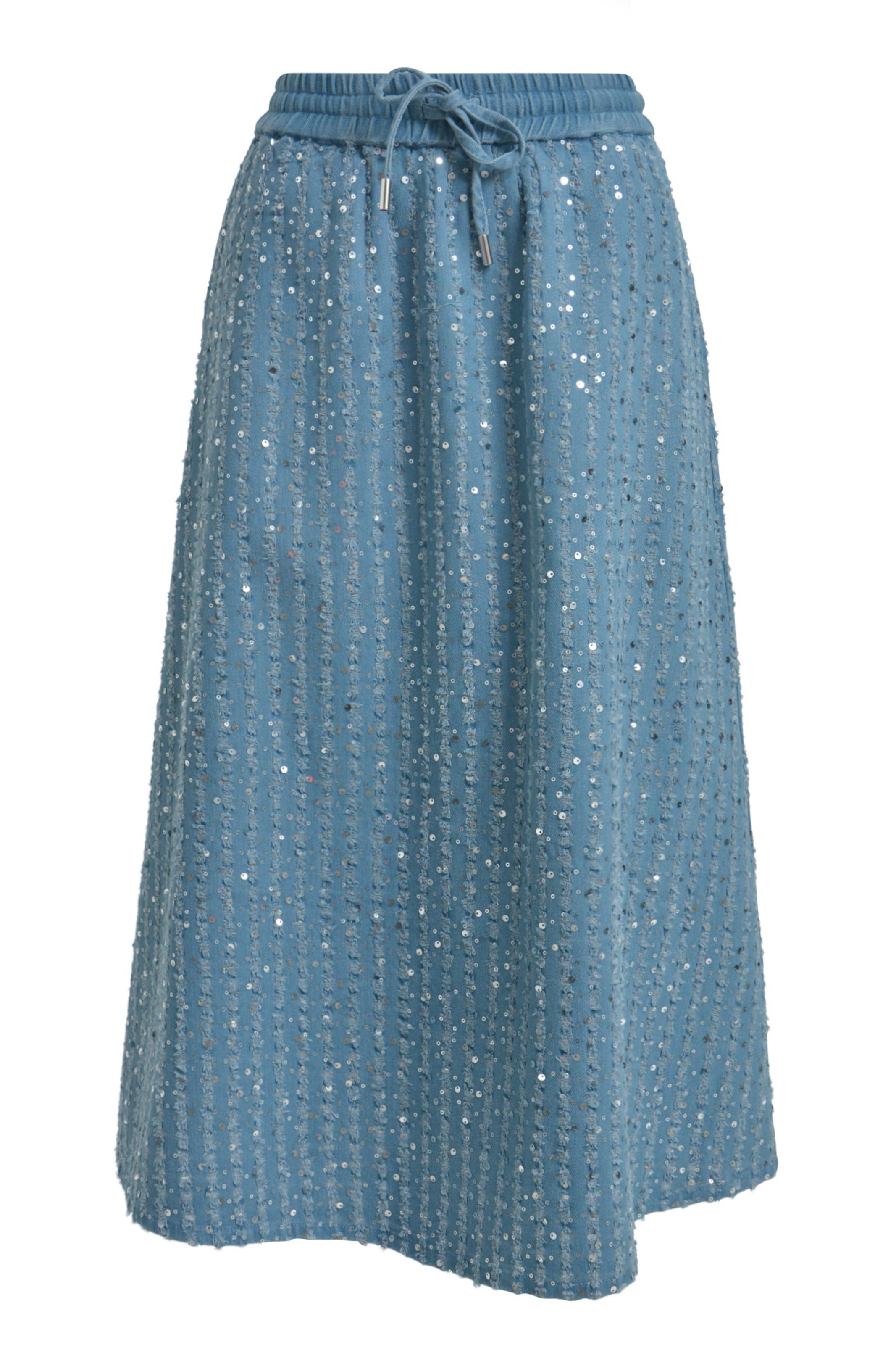 Milano Italy Skirt in Blue: front