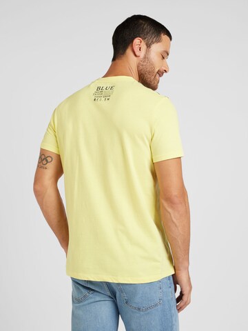 T-Shirt 'Cruise North' CAMP DAVID en jaune