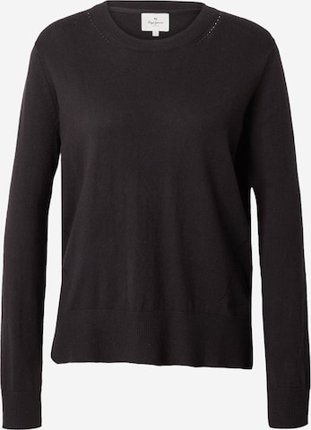 Pepe Jeans Sweter 'DONNA' w kolorze czarny: przód