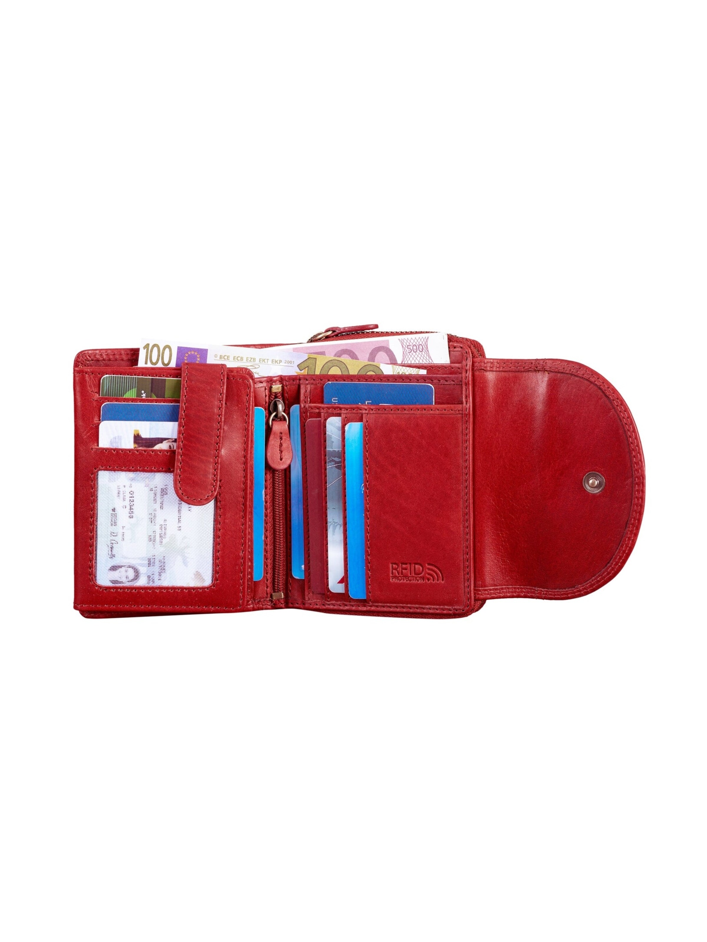 Benthill Wallet in Red