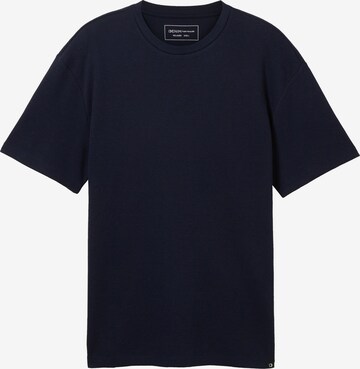 T-Shirt TOM TAILOR DENIM en bleu : devant