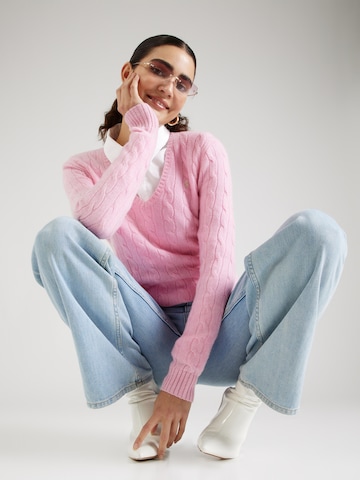 Polo Ralph Lauren - Pullover 'KIMBERLY' em rosa