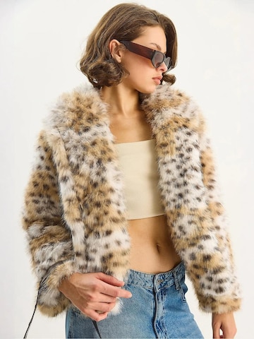 Bianco Lucci Wintermantel in Beige