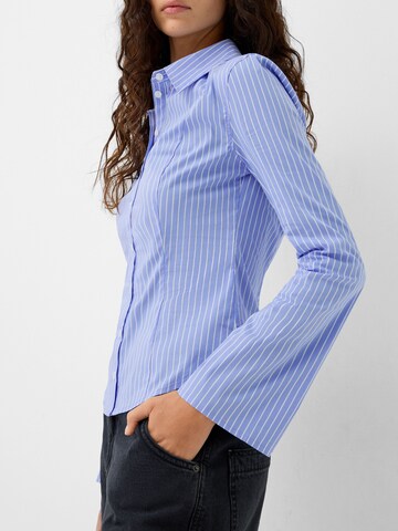 Camicia da donna di Bershka in blu