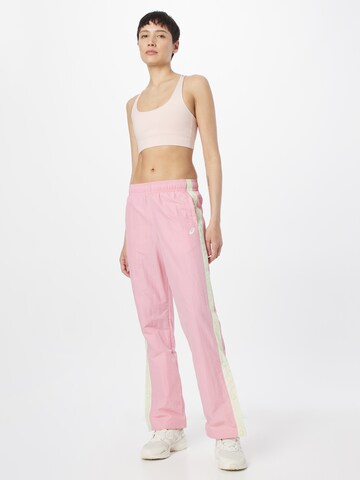 ASICS Regular Workout Pants 'TIGER' in Pink