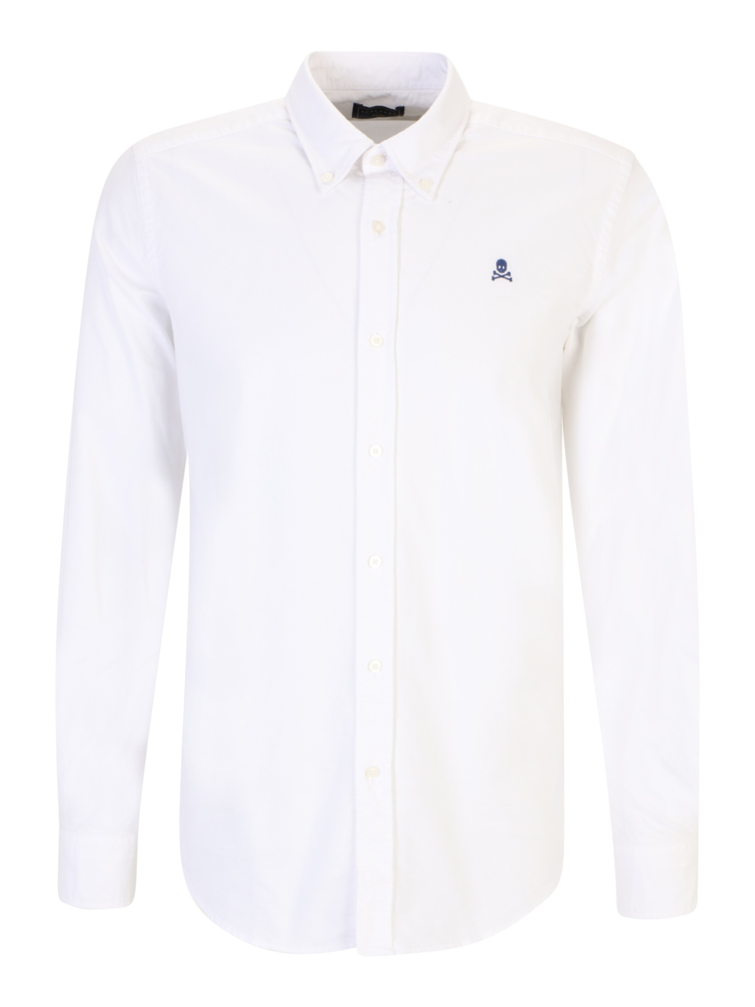 Coupe regular Chemise Scalpers en blanc : devant