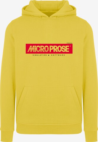 Sweat-shirt 'SEVENSQUARED ' F4NT4STIC en jaune : devant