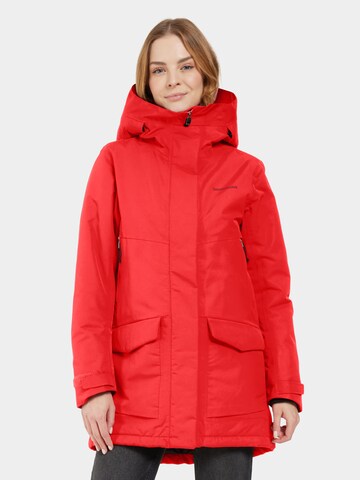 Veste outdoor Didriksons en rouge : devant