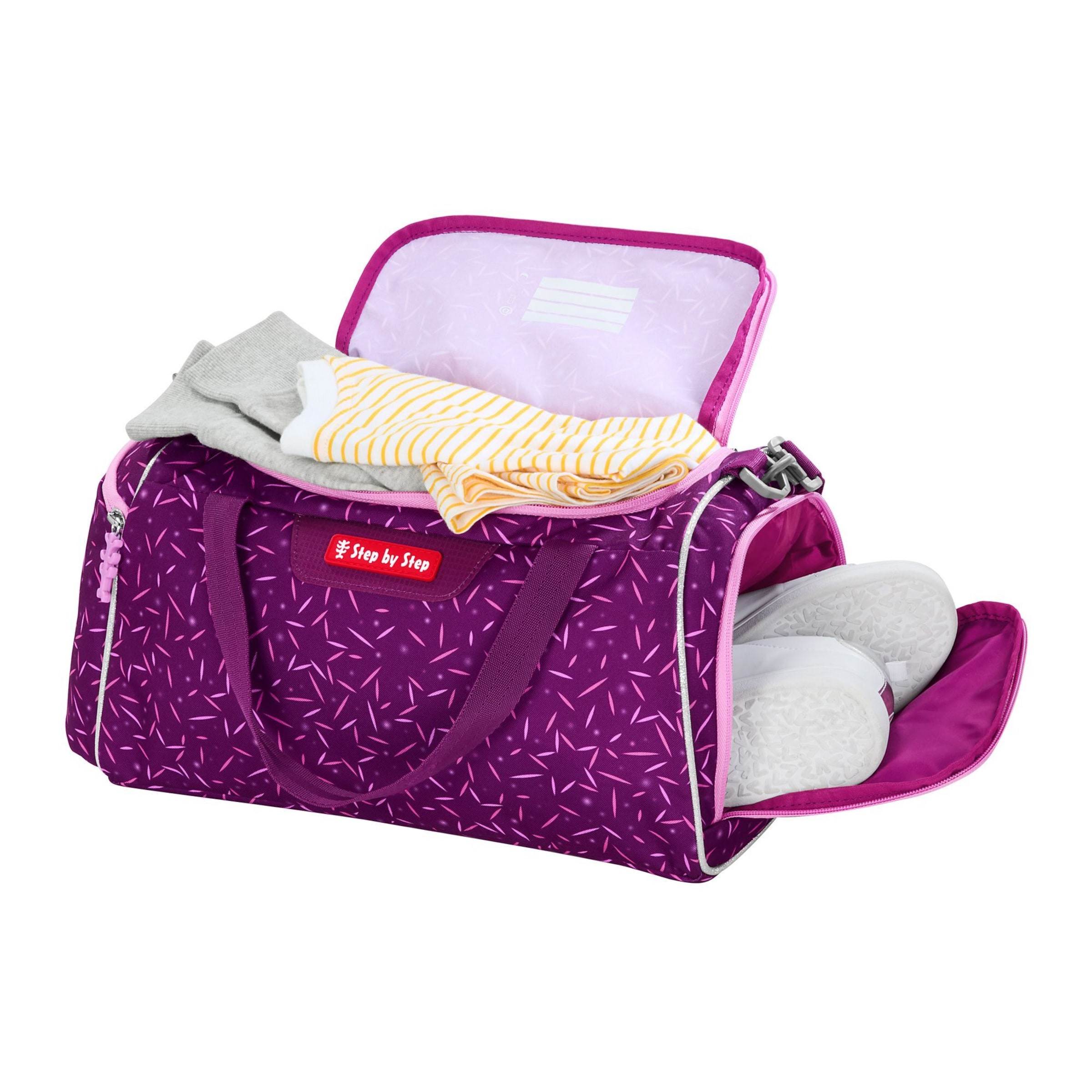 STEP BY STEP Sports Bag in Purple