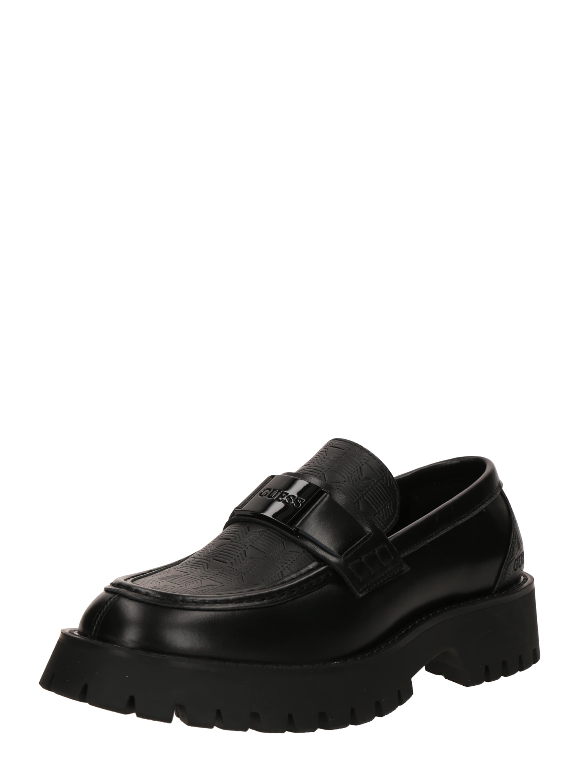 GUESS Mokassin 'Gorizia' in Schwarz: Vorderseite
